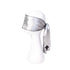 SiaLinda: Augenbinde Zola II Argenta, weiss silber metallic, Satin - SiaLinda.com